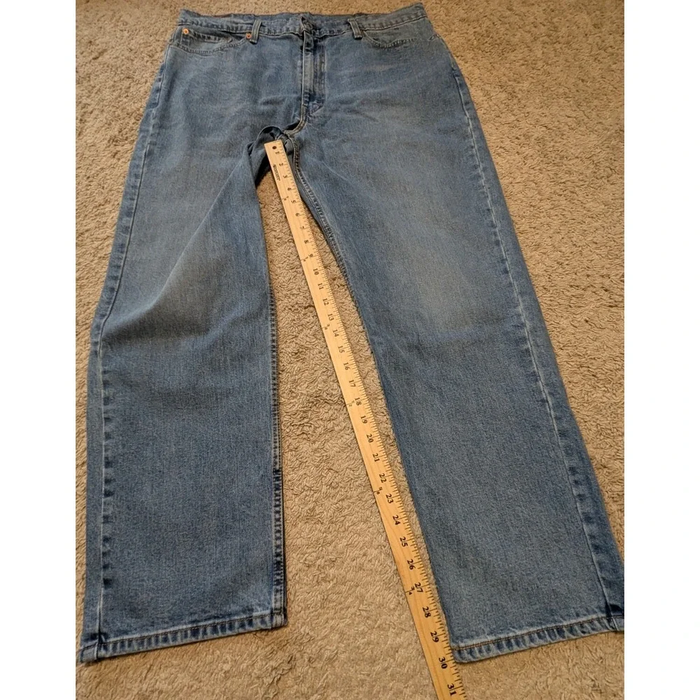 Levis 550 Relaxed Fit Jeans Blue Denim Mens 40x32 Medium Wash Pants‎ Classic